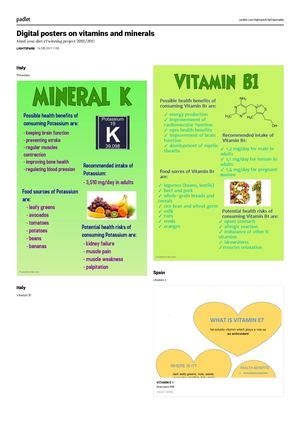 Calaméo - Padlet 8jr2dgxzqfay Pdfminerals And Vitamins