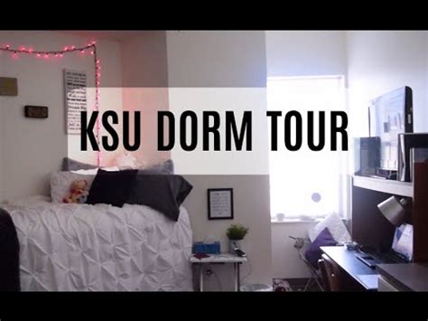 KSU COLLEGE DORM TOUR! | AmandaB - YouTube