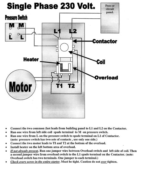 3 Phase Square D Motor Starter Wiring Diagram