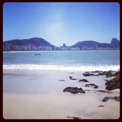 Copacabana beach Copacabana Beach, Places To Go, Coastline, Favorite Places, Spaces, Water ...