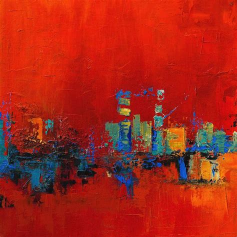 Red Inspiration by Elise Palmigiani | Red abstract painting, Red abstract art, Colorful abstract ...