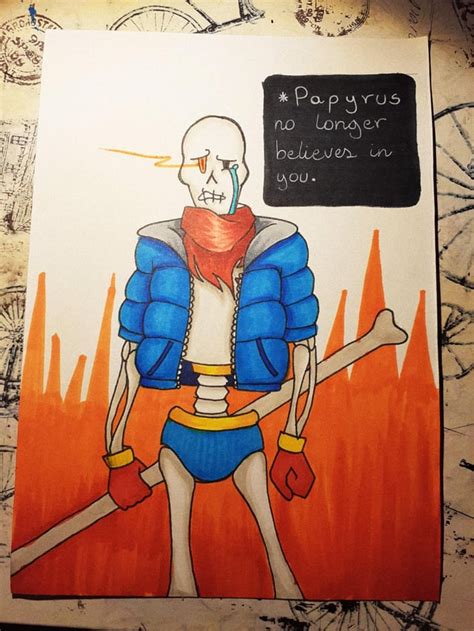 Disbelief Papyrus fanart :D : r/Undertale