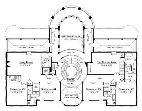 Antebellum Home Floor Plans | Copyright held by designer. | Mansion floor plan, House floor plans