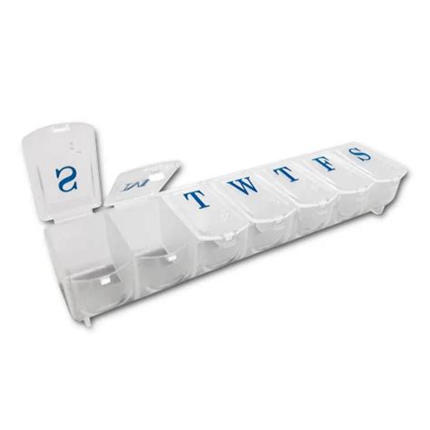 Braille 7-Day Pill Dispenser Box – Care Direct 24/7