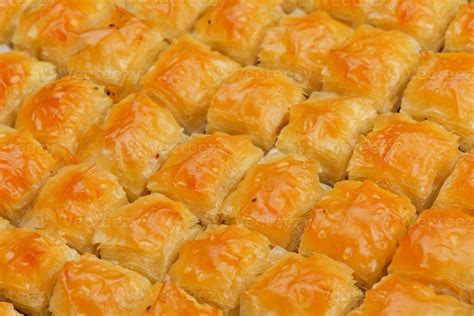 turkish baklava dessert 11006439 Stock Photo at Vecteezy