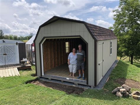 SHEDS with Garage Doors» (Built & Delivered) » North Country Sheds