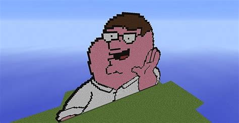 Peter Griffin (Pixel Art) Minecraft Map