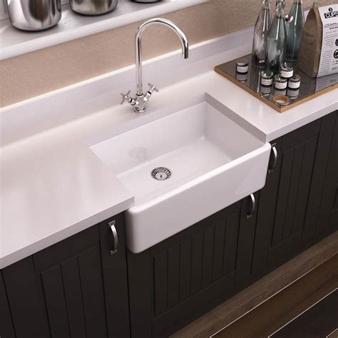 Nuie Westminster Butler Ceramic Kitchen Sink - BTL006