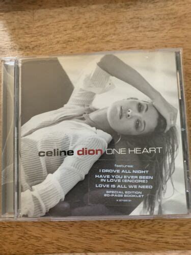 One Heart by Céline Dion (CD, Mar-2003, Sony Music Distribution (USA ...