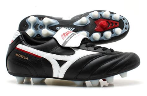 Mizuno Football Boots Mizuno Morelia Moulded FG Football Boots Black ...