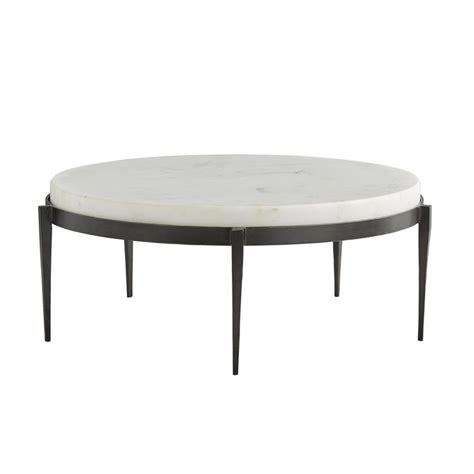 white marble cocktail table - natural iron with white marble cocktail table | Marble cocktail ...