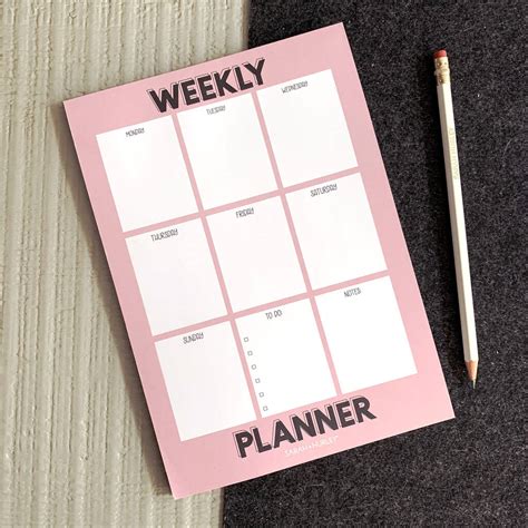 The Perfect Planner Stationery Set By Chips & Sprinkles