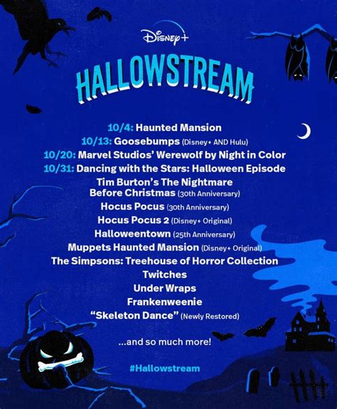 Disney+ Halloween streaming options announced for 2023