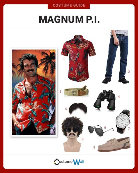 Dress Like Magnum P.I. Costume | Halloween and Cosplay Guides