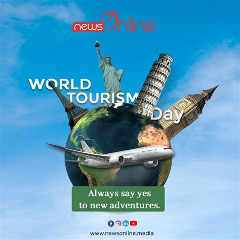 World Tourism Day 2023 - Quotes, Images, Posters, Slogan, Messages