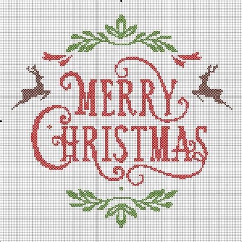 Christmas Cross Stitch Pattern, Cross Stitch Patterns Christmas ,cross ...