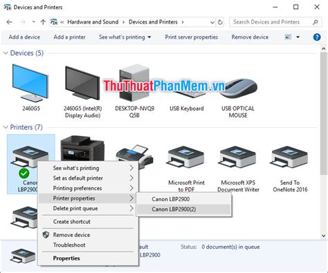 How to install Canon 2900 printer on Windows 10 - TipsMake.com