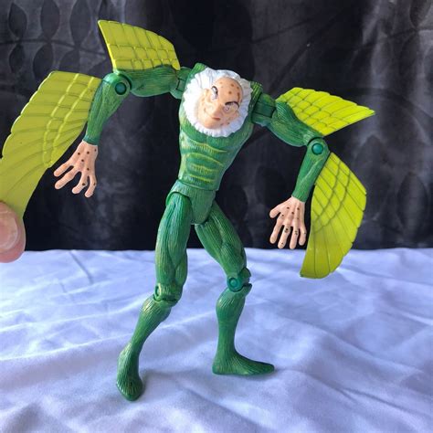 Spiderman Action Figure Sneak Attack Vulture Toy Biz 1998 Marvel in good used condition ...