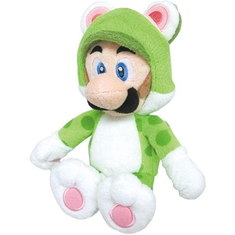 Cat Luigi Official Super Mario 3D World All Star Collection Plush ...