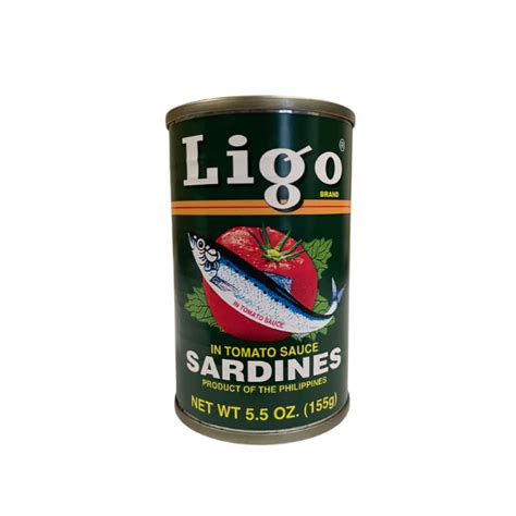 Ligo Sardines in Tomato Sauce 155g - Almere Pinoy Store