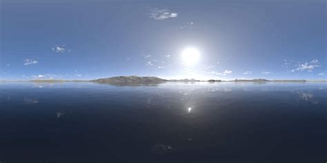 Early Afternoon Lake HDRI Sky - HDR Image by cgaxis