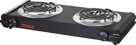 Electric Double Burner Hot Plate Heating Cooking Stove Portable Dorm ...