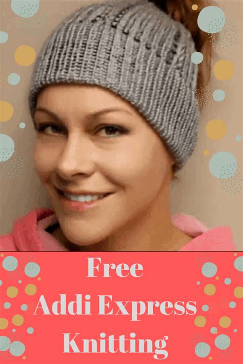 Addi Express pattern – Braided Messy Bun Hat – Littlejohn's Yarn