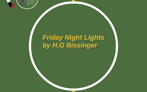 Friday Night Lights by H.G Bissinger by Sydney Vinel on Prezi