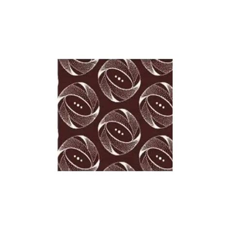 Shweshwe Fabric Brown Design 1 | Decor Essentials