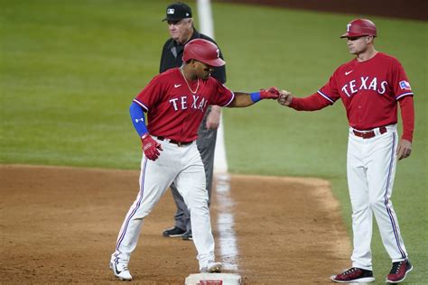 Garcia's 2-run single pushes Rangers past Athletics 3-2 | AP News