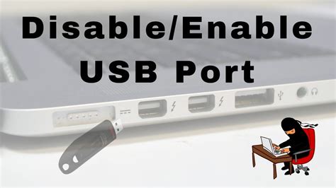 HOW TO DISABLE OR ENABLE USB PORT IN LAPTOP OR PC - YouTube