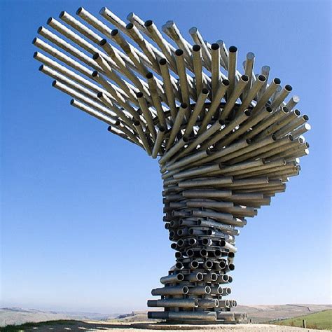 Singing Ringing Tree - Sculpture Garden in Burnley