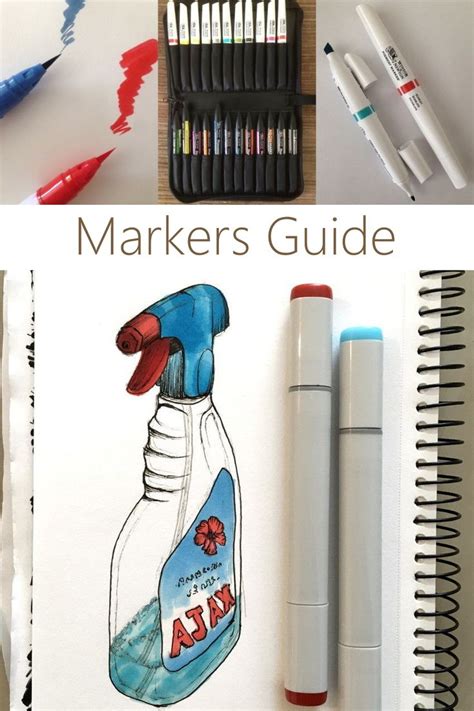 Drawing with Markers - Guide Paint Marker Pen, Marker Drawing, Marker Art, Drawing Tips ...