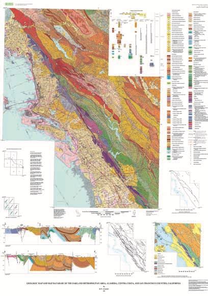 Geologic Map and Map Database of the Oakland Metropolitan Area, Alameda ...