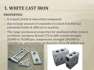 White Cast Iron