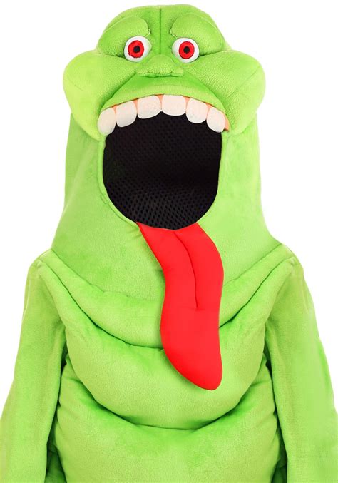 Kid's Ghostbusters Slimer Costume Tunic With Gloves