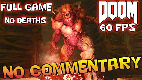 DOOM 2016 - Full Game Walkthrough - YouTube