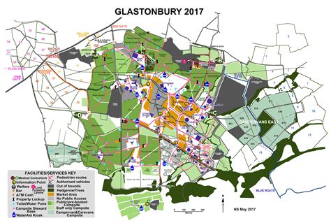 Glastonbury 2017 Map : r/glastonbury_festival