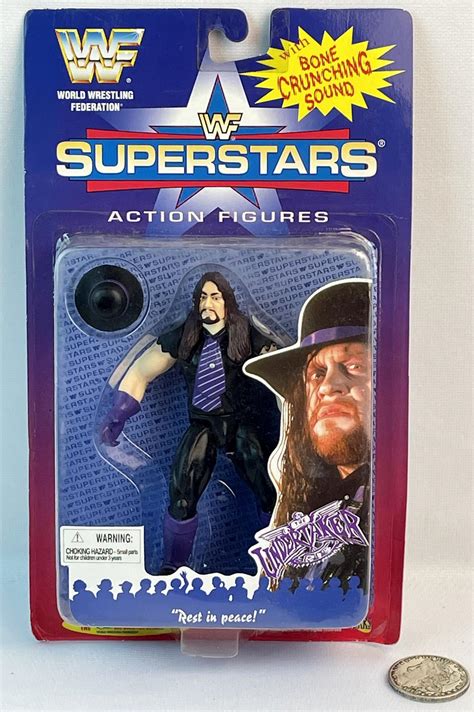 Bid Now: 1996 WWF Superstars The Undertaker "Rest in Peace!" Bone ...