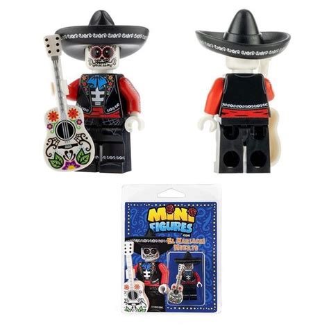 LEGO Mariachi Skeleton With Acoustic Guitar Build-A-Minifigure (BAM) 2022 New ...