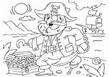 Pirate Treasure Coloring Pages sketch template