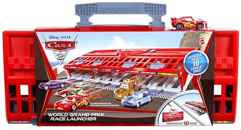 Disney Cars Cars 2 Playsets World Grand Prix Race Launcher Playset ...