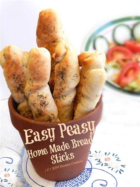 Easy Peasy Home Made Bread Stix recipe | Chefthisup