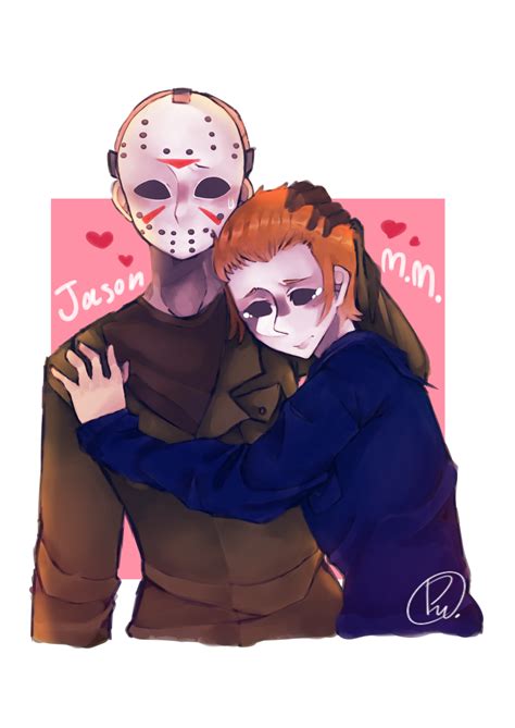 [Slashers]- Jason Voorhees x Michael Myers by PloyPloyDeliciousG4 on DeviantArt