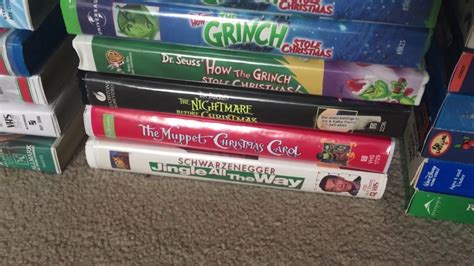 My Christmas VHS Collection (2020 Edition) - YouTube