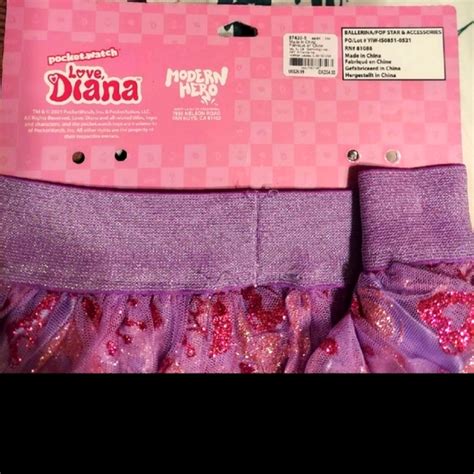 Love, Diana | Costumes | Love Diana Pink Pop Performer Dress Up Set 3 Pc Bnwt Limited Edition ...