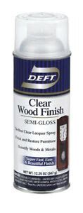 Deft Semi-Gloss Clear Oil-Based Wood Finish Lacquer Spray 11.5 Oz. (Pk 6) 37125011130 | eBay