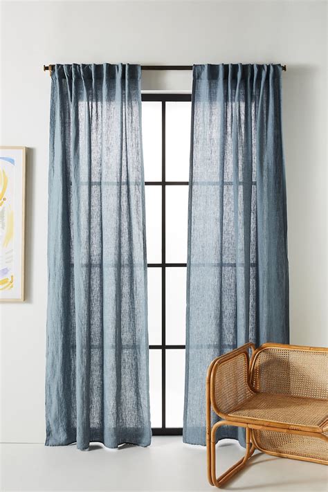 Neat Light Blue Sheer Curtains Walmart Cb2 Velvet