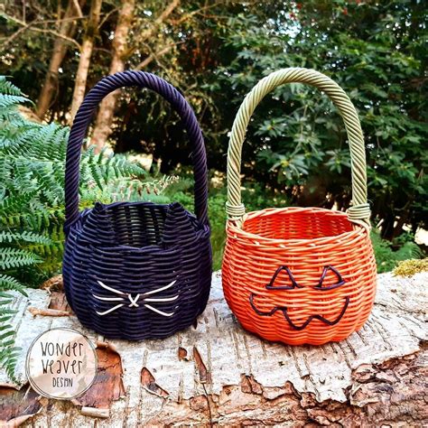 Trick or Treat baskets for Halloween Limited Edition | Etsy