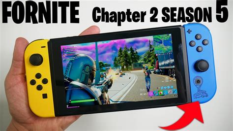 Fortnite Chapter 2 Season5 Nintendo Switch Portable Gameplay - YouTube